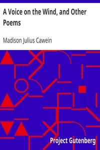 A Voice on the Wind, and Other Poems