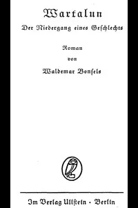 Wartalun: Der Niedergang eines Geschlechts