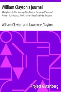 William Clayton's Journal