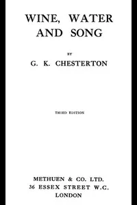 Wine, Water, and Song