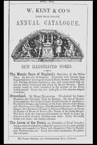 W. Kent & Co's Annual Catalogue, April 1859