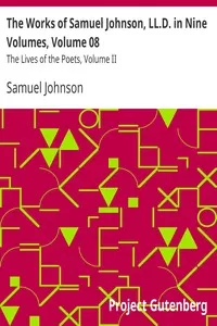 The Works of Samuel Johnson, LL.D. in Nine Volumes, Volume 08