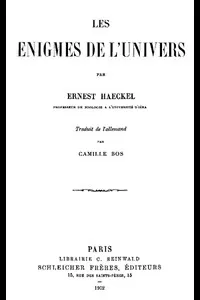 Les Ã©nigmes de l'Univers